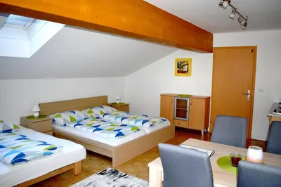 Ein Bett oder Betten in einem Zimmer der Unterkunft Apartment Ladinger