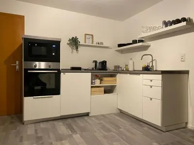 Küche/Küchenzeile in der Unterkunft Nice Flat in Gmunden