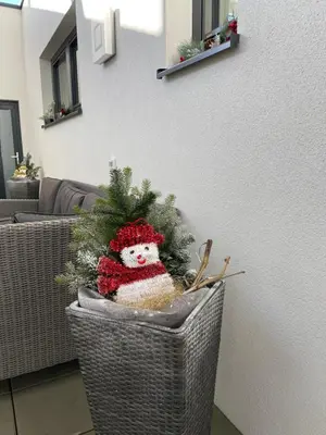 Ein Sitzbereich in der Unterkunft Dalila Appartements