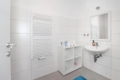 Ein Badezimmer in der Unterkunft Dalila Appartements