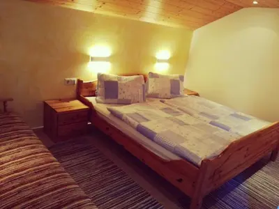 Ein Bett oder Betten in einem Zimmer der Unterkunft Haus Melody