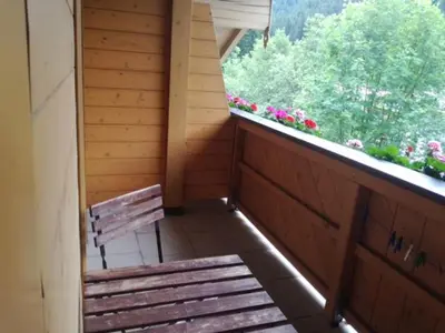 Ein Balkon oder eine Terrasse in der Unterkunft Haus Melody