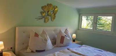 Ein Bett oder Betten in einem Zimmer der Unterkunft Apartment Claudia
