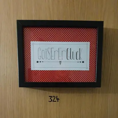 Ein Zertifikat, Auszeichnung, Logo oder anderes Dokument, das in der Unterkunft Goisererglück ausgestellt ist