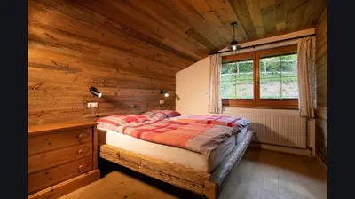 Ein Bett oder Betten in einem Zimmer der Unterkunft Apartment Wagrainblick