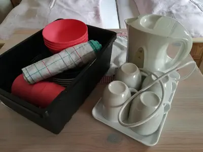 Kaffee-/Teezubehör in der Unterkunft Haus Bergliebe