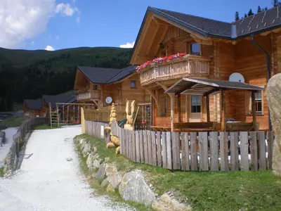 Naturlandschaft in der Nähe des Chalets