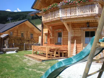 Das Gebäude in dem sich das Chalet befindet