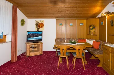TV/Unterhaltungsangebot in der Unterkunft Appartement Hochleitner