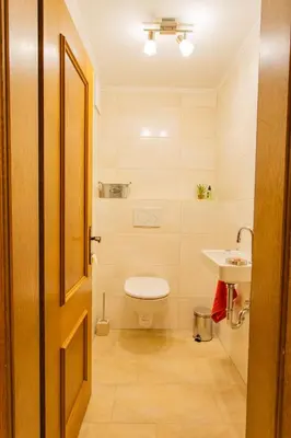 Ein Badezimmer in der Unterkunft Bergidyll Top 1 Gartenwohnung