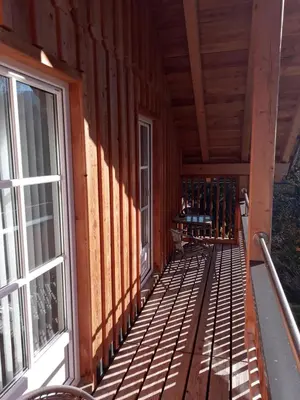 Grundriss der Unterkunft Ferienhaus Alpengarten