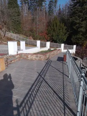 Grundriss der Unterkunft Ferienhaus Alpengarten