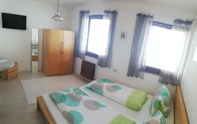 Ein Bett oder Betten in einem Zimmer der Unterkunft Haus Barbara