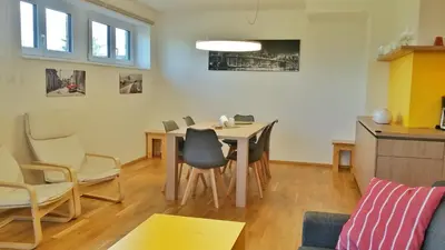 Ein Sitzbereich in der Unterkunft Apartment Fastenberg Schladming - Top11 by AA Holiday Homes