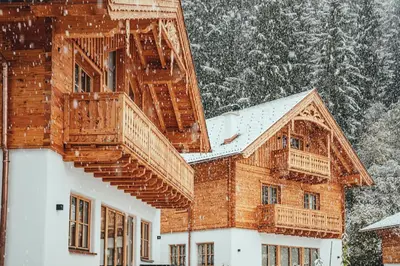 Luxury Chalets Gradenbach near Schladming im Winter