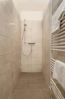 Ein Badezimmer in der Unterkunft Landgasthof Bierfriedl