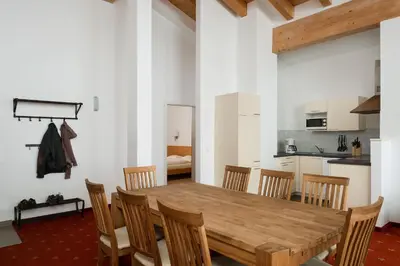 Küche/Küchenzeile in der Unterkunft Obertauern-Freja-Apartment