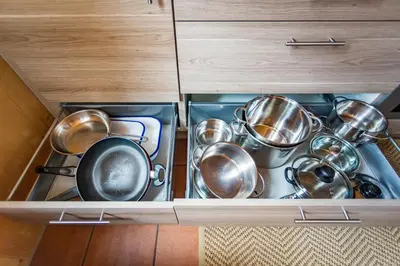 Küche/Küchenzeile in der Unterkunft Ferienhaus Sternwarte