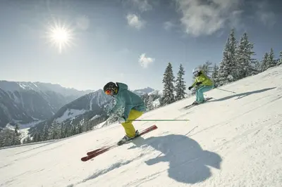 Skifahren im Ferienhaus oder in der Nähe