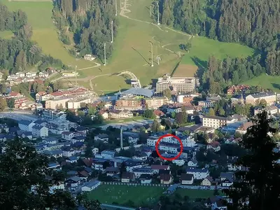 Naturlandschaft in der Nähe der Ferienwohnung