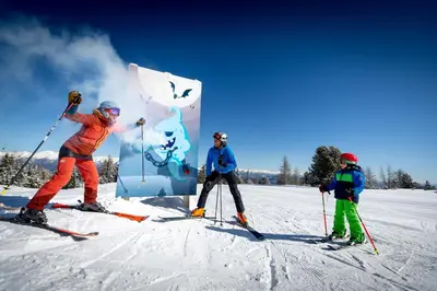 Skifahren in der Ferienwohnung oder in der Nähe