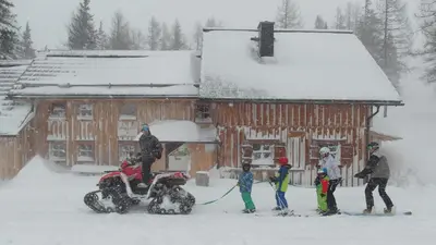 Schermerhütten im Winter
