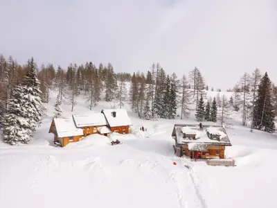 Schermerhütten im Winter