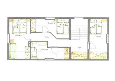 Grundriss der Unterkunft Alpenvereinshaus Pruggern