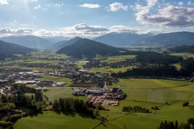 Naturlandschaft in der Nähe der Ferienwohnung