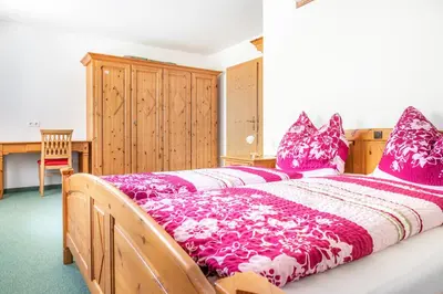 Ein Bett oder Betten in einem Zimmer der Unterkunft Obersteffengut