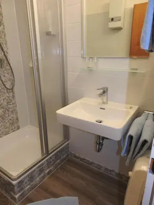 Ein Badezimmer in der Unterkunft Hotel Carossa bed&breakfast