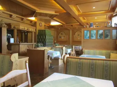 Ein Sitzbereich in der Unterkunft Hotel Carossa bed&breakfast