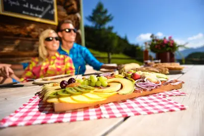 Essen in der Ferienwohnung oder in der Nähe