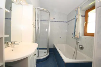Ein Badezimmer in der Unterkunft Appartement Steinacher