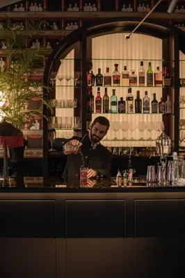 Getränke in der Unterkunft Hotel Goldener Ochs