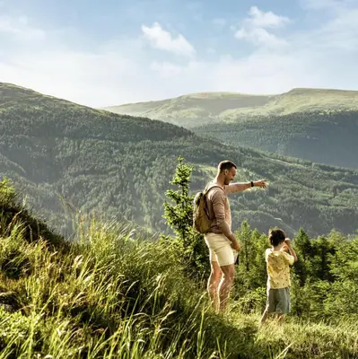 Naturlandschaft in der Nähe des Hotels