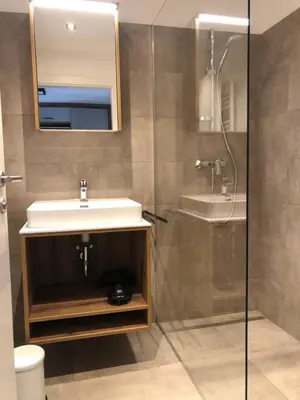 Ein Badezimmer in der Unterkunft Ski & Nature Apartment