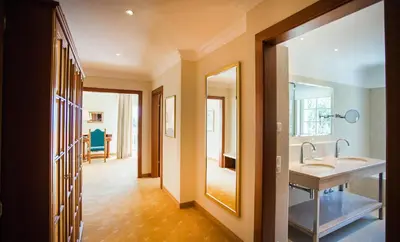 Ein Badezimmer in der Unterkunft Hotel Hollweger