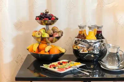 Essen im Hotel oder in der Nähe