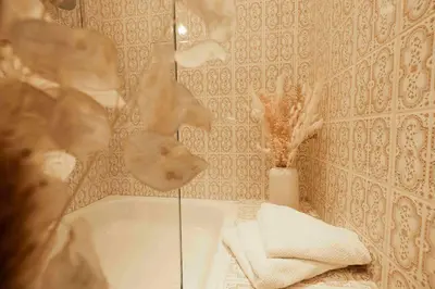 Ein Badezimmer in der Unterkunft Kraftplatz Katschberg - Martina Aigner