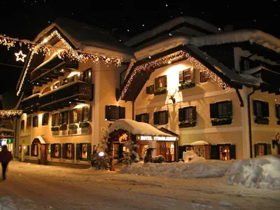 Hotel Stroblerhof im Winter
