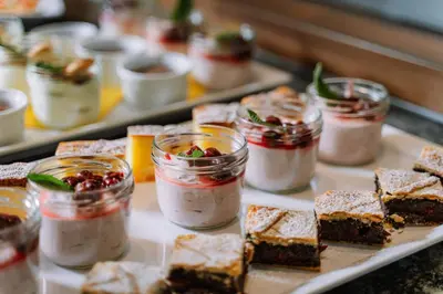 Essen im Hotel oder in der Nähe