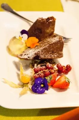 Essen im Hotel oder in der Nähe