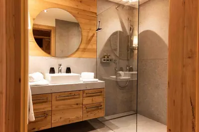 Ein Badezimmer in der Unterkunft Hotel Winterbauer