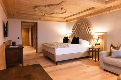 Ein Bett oder Betten in einem Zimmer der Unterkunft Hotel Winterbauer