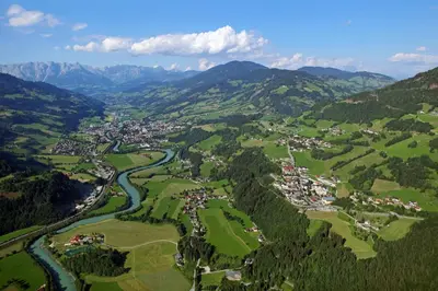 Naturlandschaft in der Nähe der Ferienwohnung