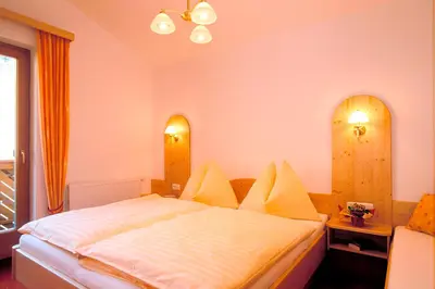Ein Bett oder Betten in einem Zimmer der Unterkunft Oberstockerhof