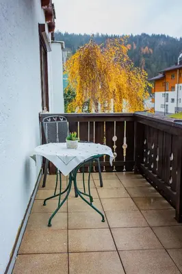 Ein Balkon oder eine Terrasse in der Unterkunft Bergidyll 3 by Alpenidyll Apartments