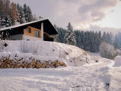 Villa Bischofsberg - Lärchen-Wellness Apartment im Winter