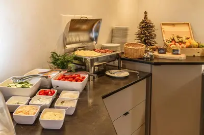 Essen im Hotel oder in der Nähe